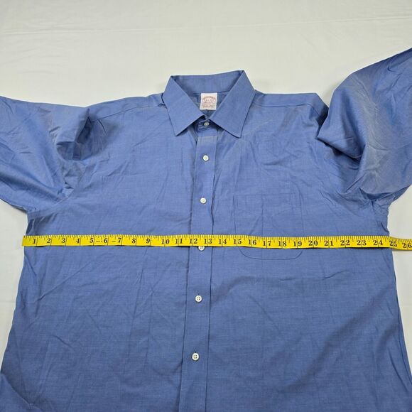 Brooks Brothers Men's Madison Fit Button Down Non Iron Dress Shirt 16.5 33 - Picture 8 of 13